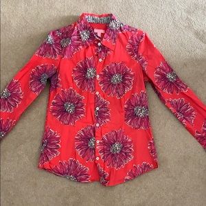 Lilly Pulitzer Button Down Blouse